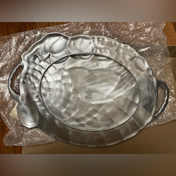 NEW Vintage LENOX Turkey Platter with Handle, 24" X 16" Tray with two Handles - Picture 6 of 7